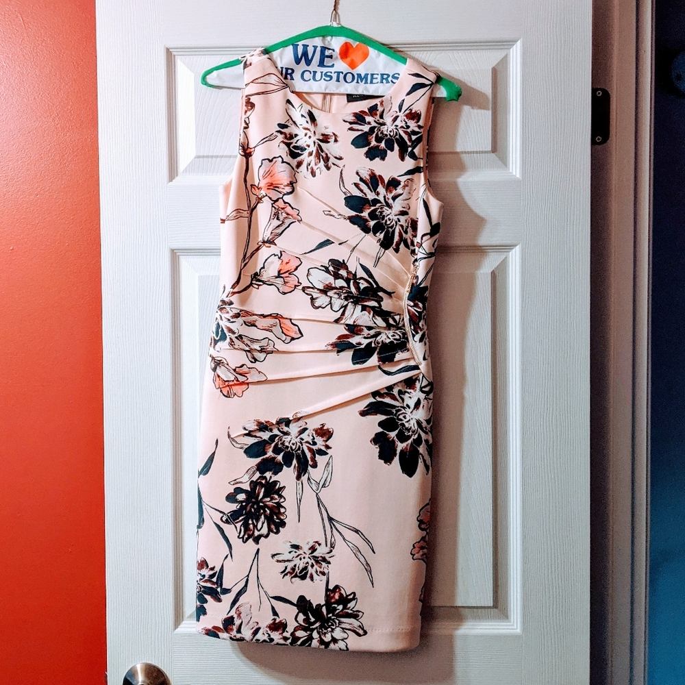 Gorgeous pink floral dress